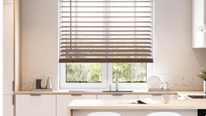 Cordless Wood Venetian Blinds