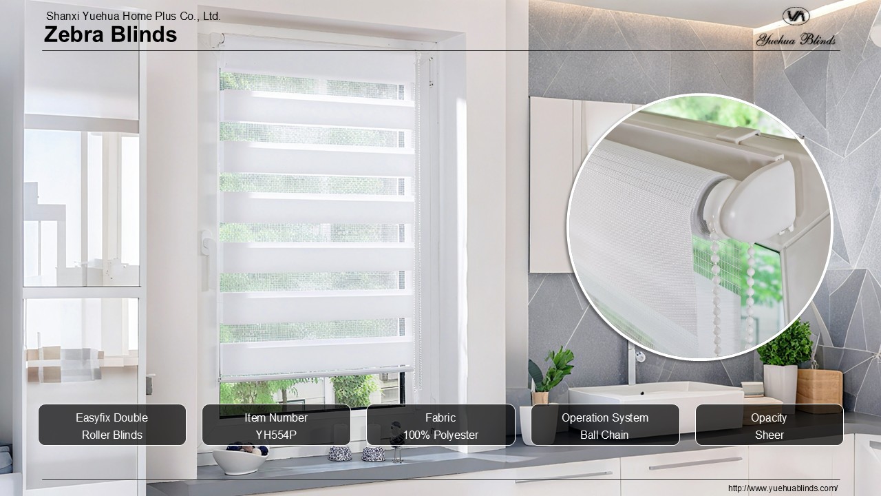 Easyfix Zebra Blinds (Double Roller)