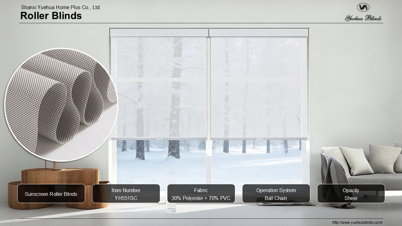 Sunscreen Roller Blinds