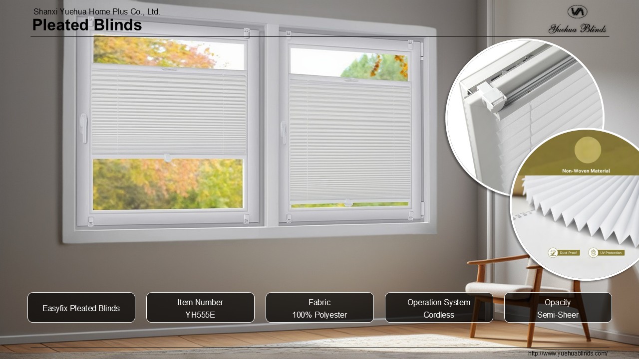 Easyfix Pleated Blinds