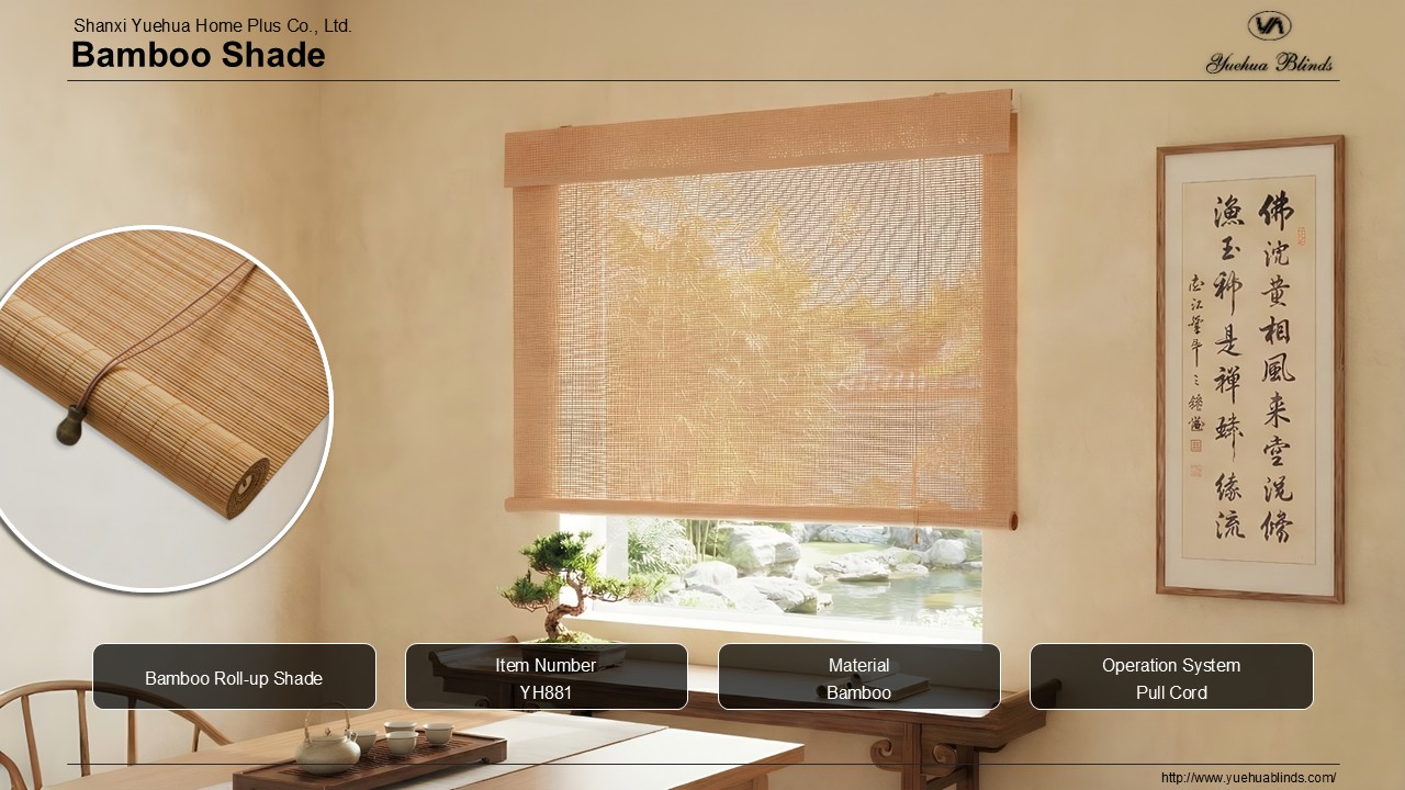 Bamboo Roll-up Shade