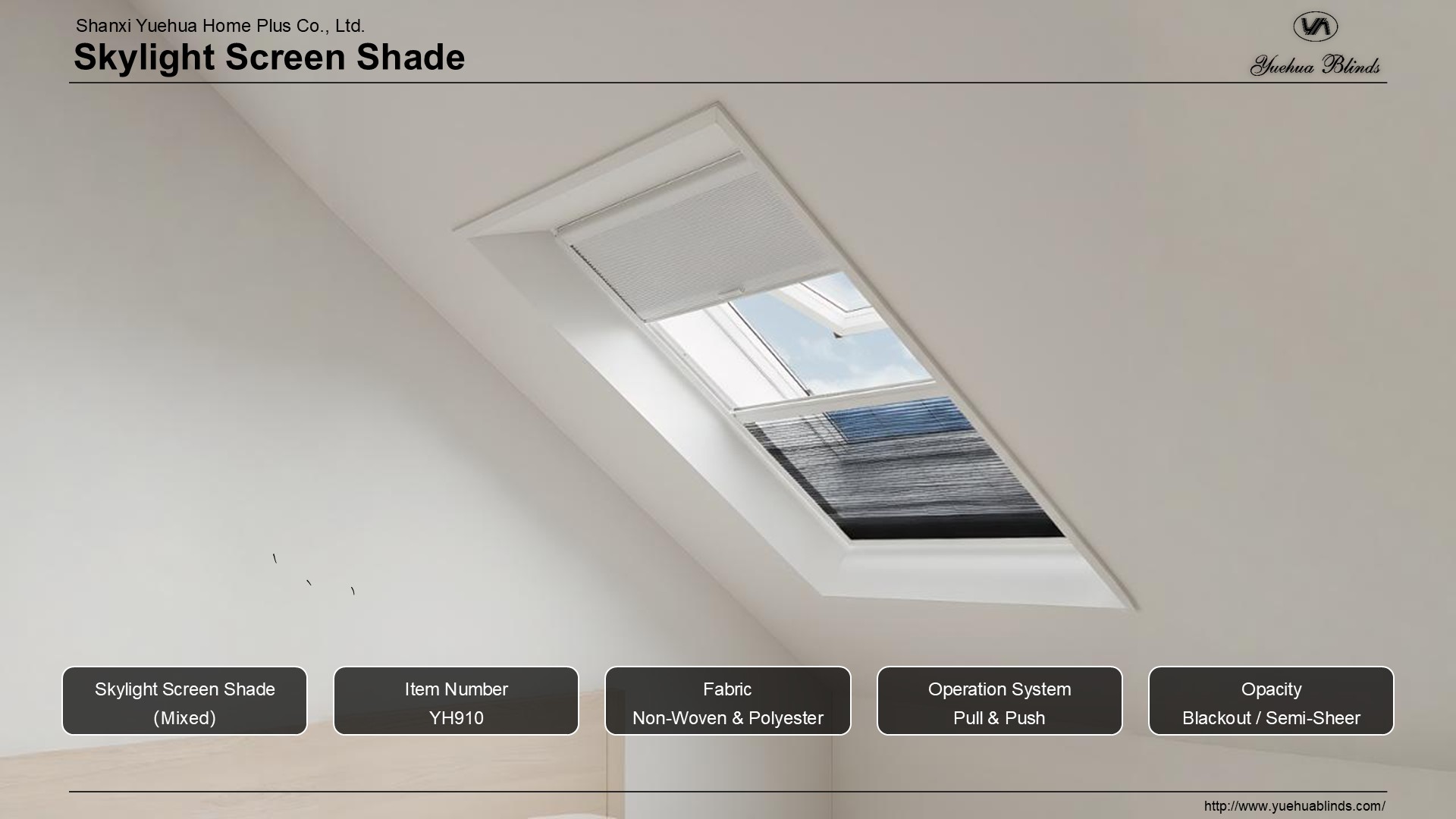 Skylight Screen Shade (Mixed)