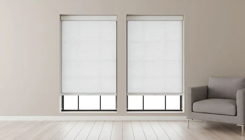 Linen-Look Roller Blinds