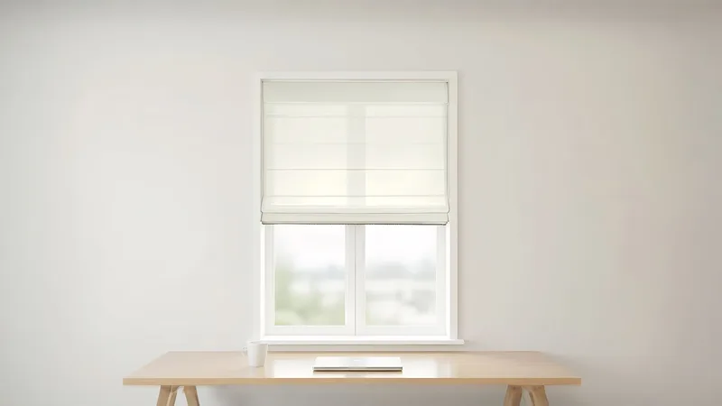 Cordless Roman Shade