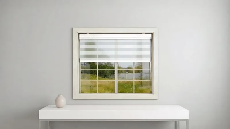 Zebra Blinds (L Shape Rail)