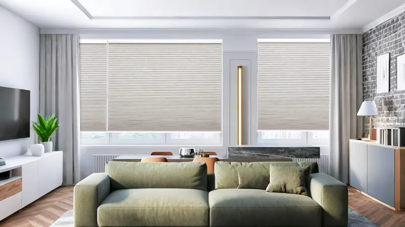 Cell in Cell Cordless Honeycomb Shade