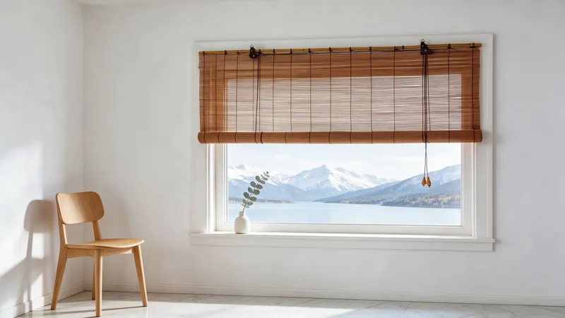 Bamboo Roll-up Shade