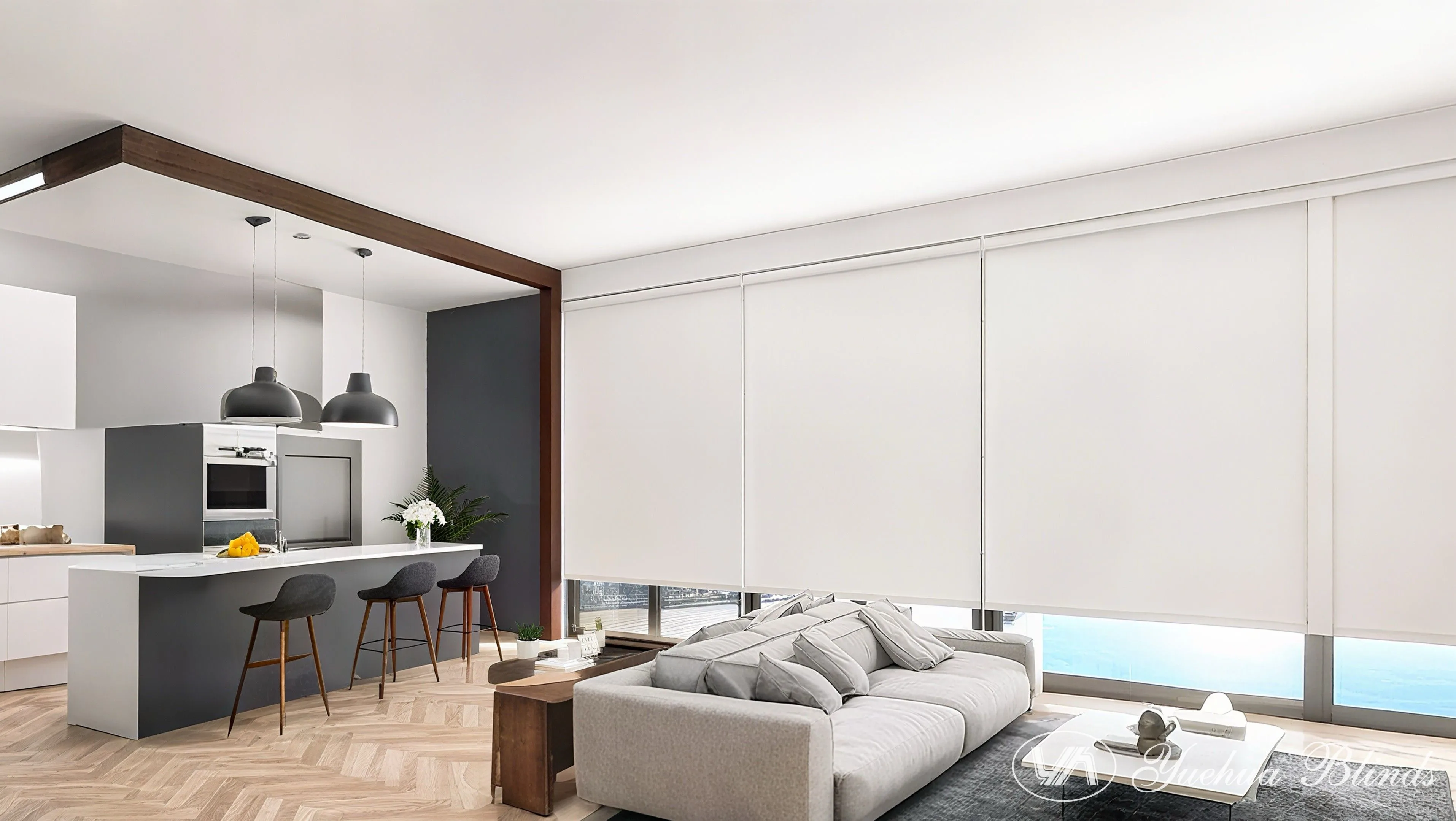 Sunscreen Blackout Roller Blinds