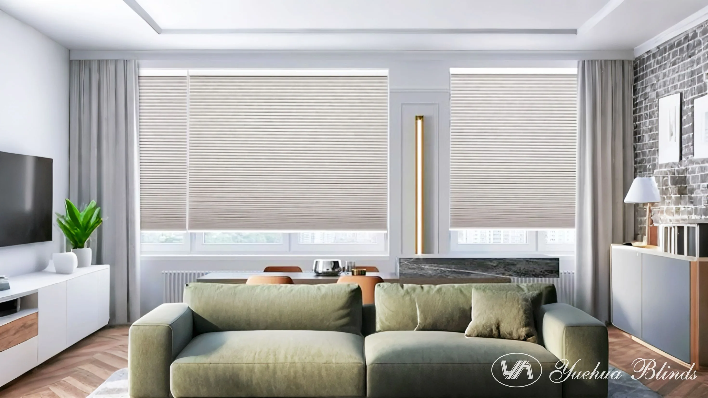 Cell in Cell Cordless Honeycomb Shade