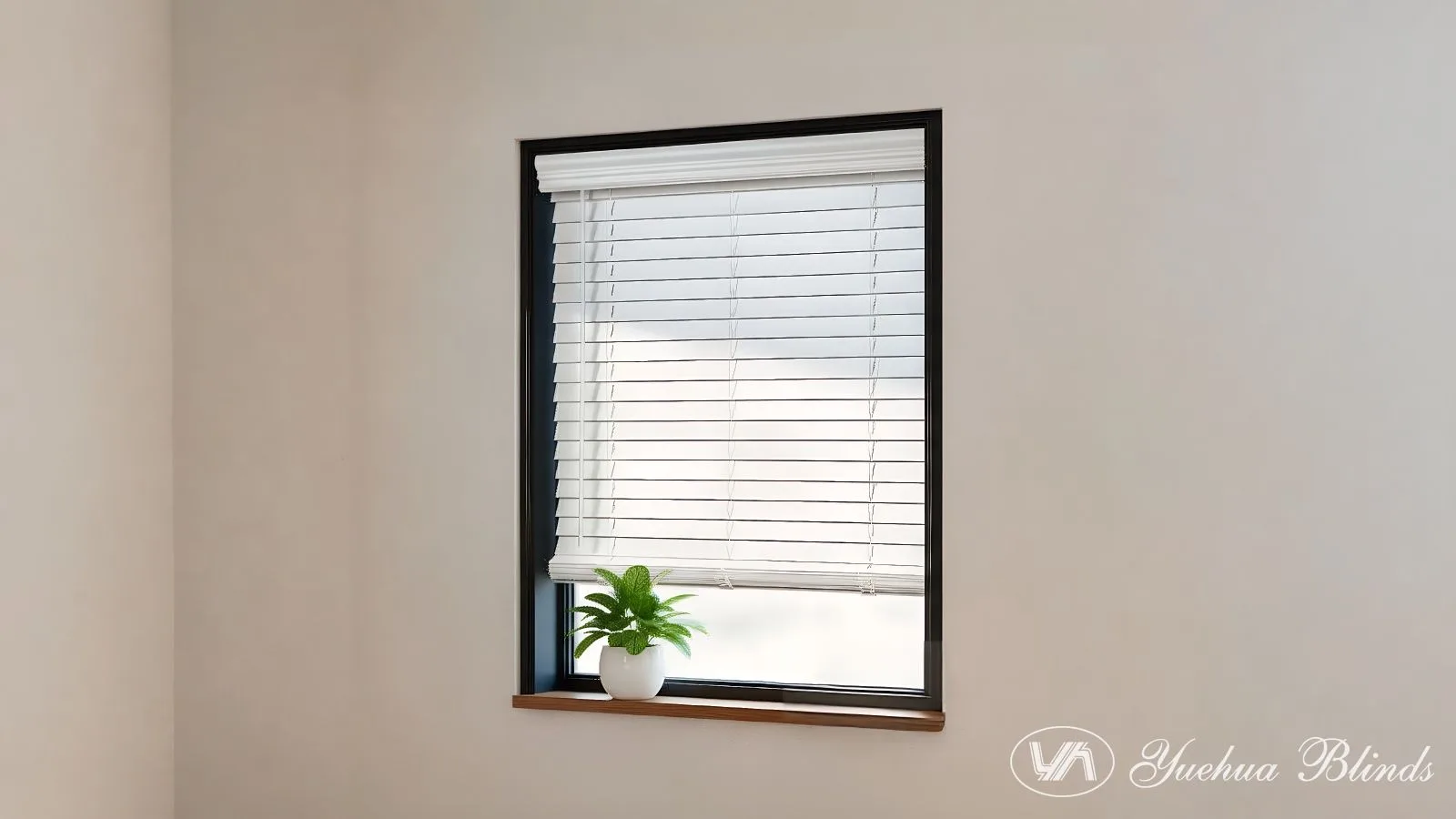 2" Cordless Faux Wood Venetian Blinds